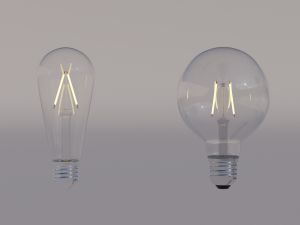 Pendant lights set of 20 lights Modelo 3D