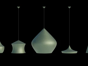 BEAT Pendant light collection 3D Model