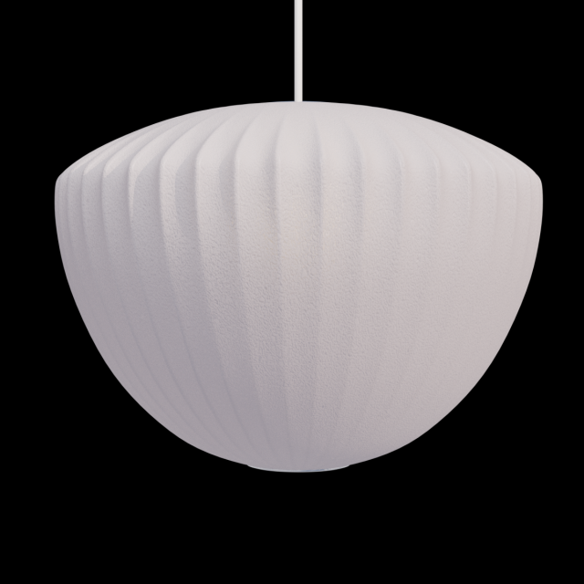 Saucer Pendant light 3D-Modell .c4d .max .obj .3ds .fbx .stl .blend 