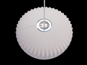 Saucer Pendant light 3D Model