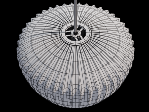 Saucer Pendant light 3D-Modell