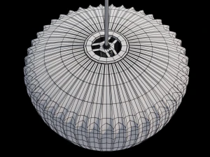 Saucer Pendant light 3D Model
