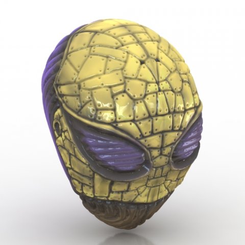 Decor Ufo Man 3D 모델 .c4d .max .obj .3ds .fbx .stl .blend 