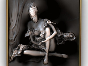 Bas Relief 3D Model
