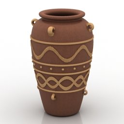 Vase Modelo 3D .c4d .max .obj .3ds .fbx .stl .blend 