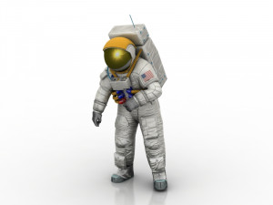 Spaceman 3D Model