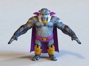 Gorila Grodd Modelo 3D