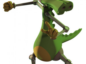 Crocodile Dan 3D Модель
