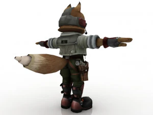 Fox 3D Model