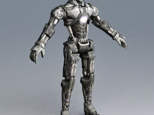 Fighting Robot 3D Model