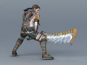 Greatsword Warrior Modelo 3D