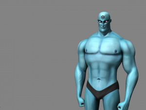 Mr Manhattan 3D Model