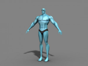 Mr Manhattan 3D Model