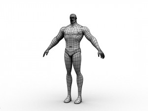 Mr Manhattan 3D Model