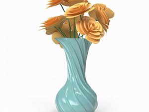 Flower Vase 3D Model