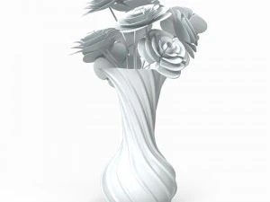 Flower Vase 3D Model