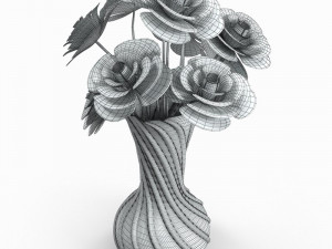 Flower Vase Model 3D
