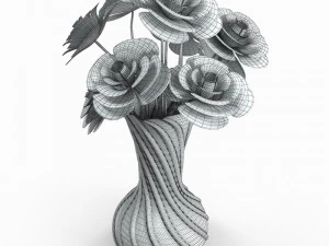 Flower Vase 3D Model