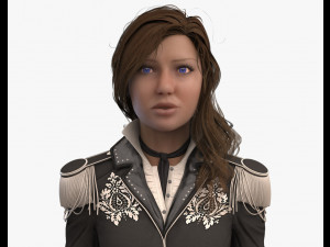 Woman Bust 3D मॉडल