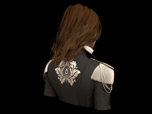 Woman Bust 3D Model