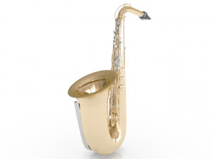 Saxophone 3D 모델