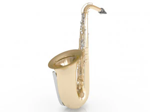 Saxophone 3D Model