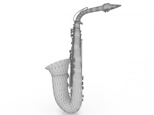 Saxophone 3D 모델