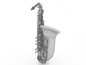 Saxophone 3D 모델