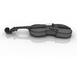 Violin Modelo 3D