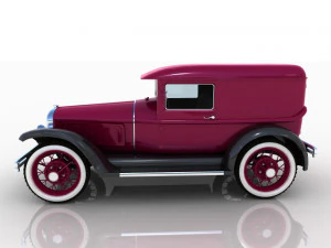 Pearce Vintage car 3D Model