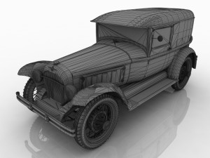 Pearce Vintage car 3D Модель