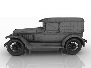 Pearce Vintage car 3D Модель