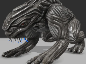 विदेशी जानवर 3D मॉडल