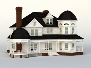 Victorian House 3D Модель