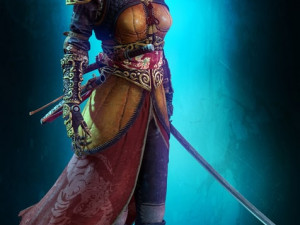 Lady warrior Model 3D