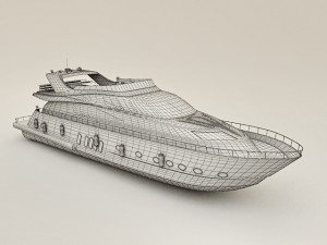 Exclusive Yacht 3Dモデル