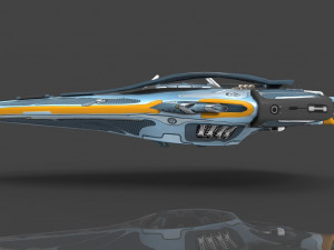 Luminaris starship Modelo 3D