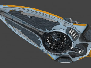 Luminaris starship Modelo 3D