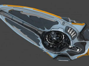 Luminaris starship 3D Model