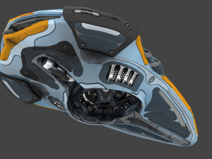 Luminaris starship Modelo 3D