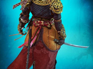 Samurai warrior 3D Model