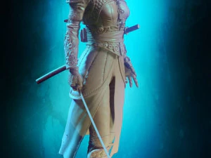 Samurai warrior 3D Model