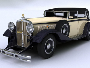 Maybach DS8 Zeppelin 1938 3D मॉडल