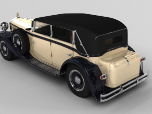 Maybach DS8 Zeppelin 1938 Model 3D