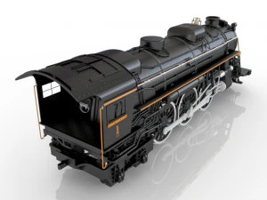 Locomotive 3D Model