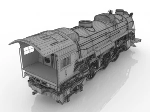 Locomotive 3D Model