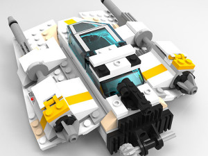 Snowspeeder Star Wars Model 3D