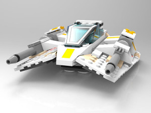 Snowspeeder Star Wars Model 3D