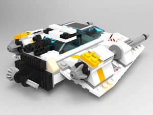 Snowspeeder Star Wars Model 3D