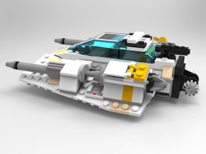 Snowspeeder Star Wars Model 3D